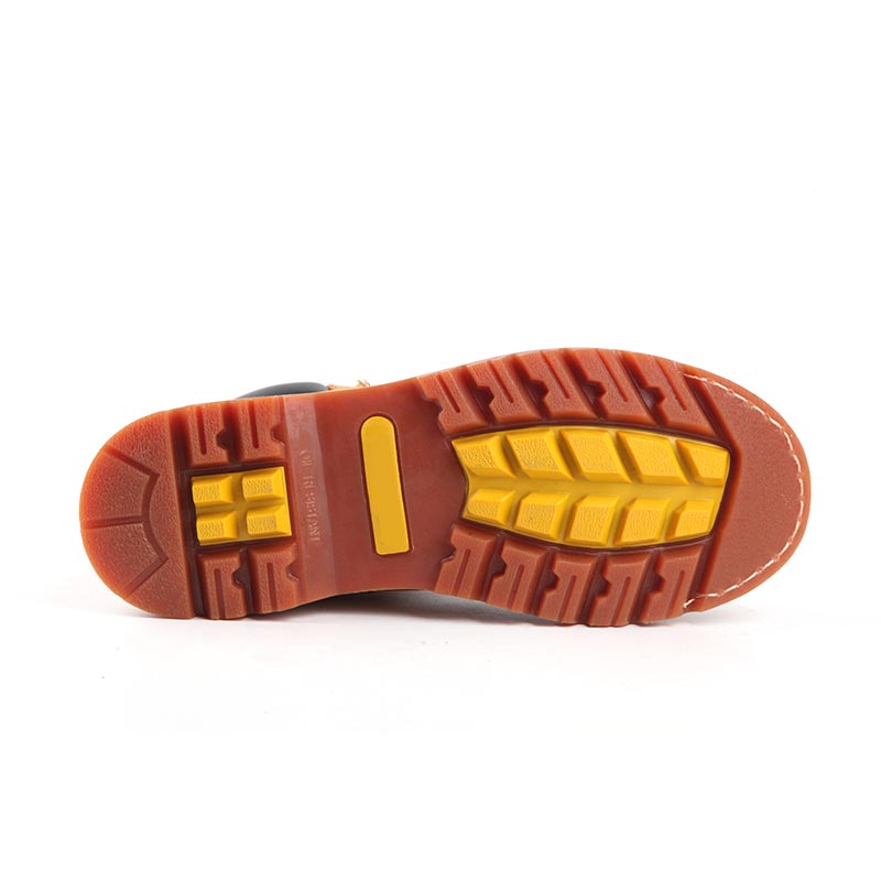 Mid-Cut Full-Grain Nubuck Safety Shoes
