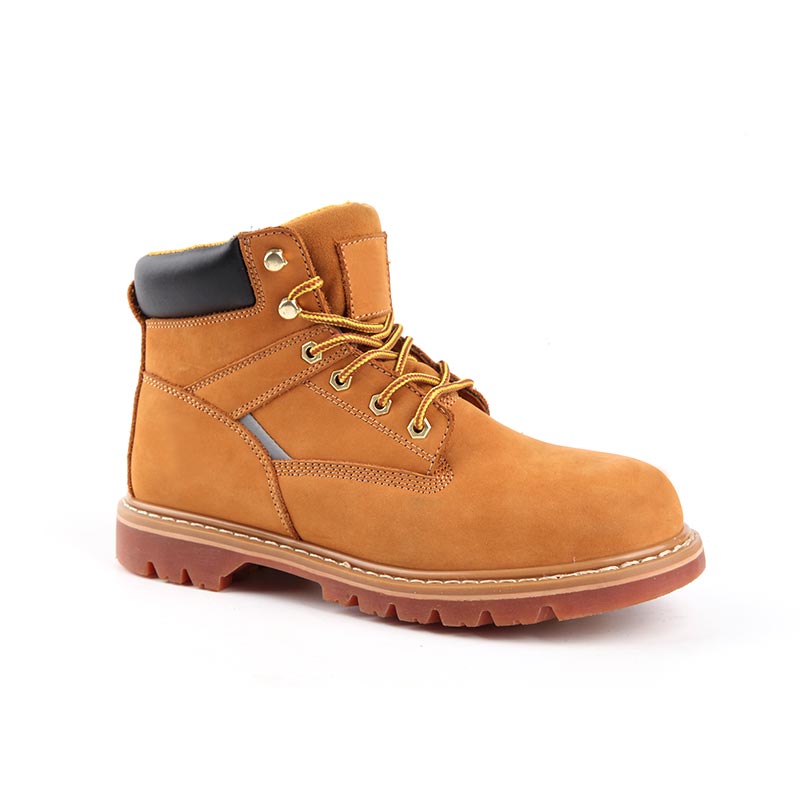 Mid-Cut fuldkornede Nubuck sikkerhedssko